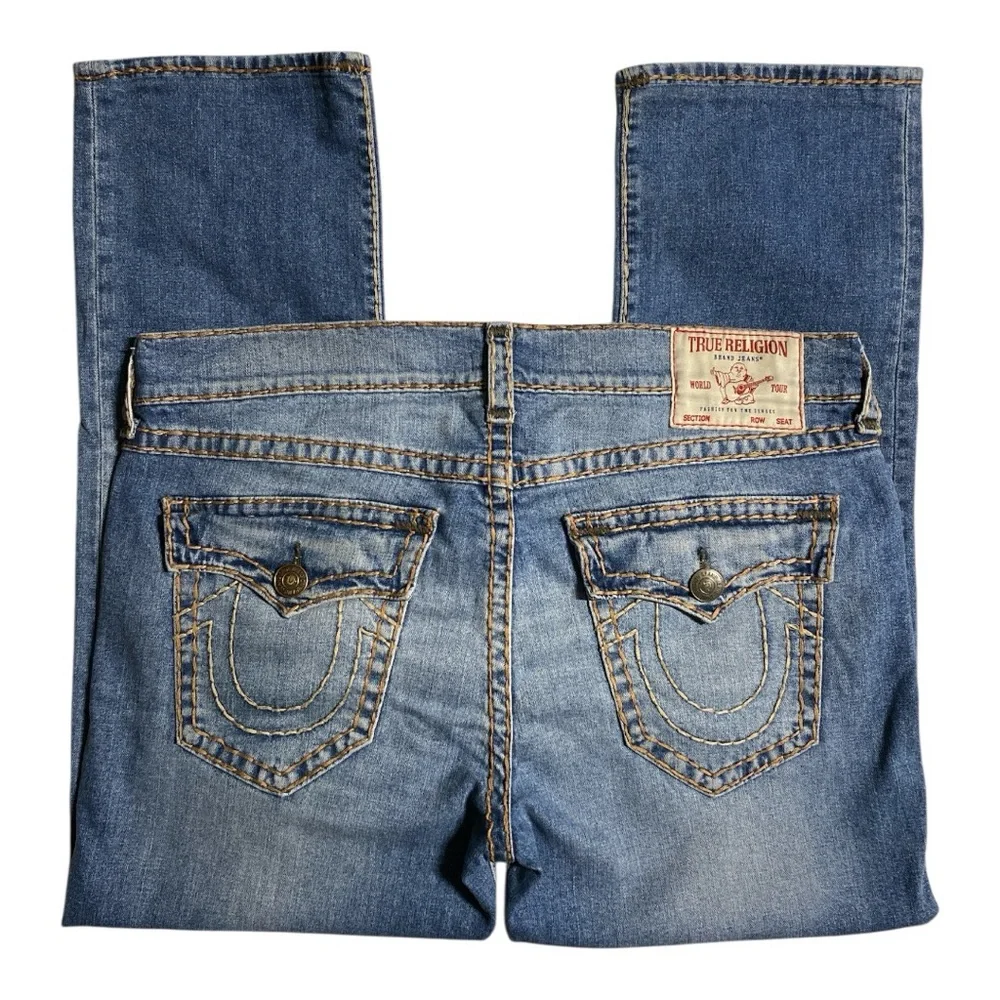 Men’s True Religion Ricky Super T Straight Leg Jeans